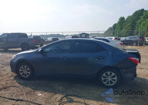 2015 Toyota Corolla L из США, поврежденный, VIN 5YFBURHE1FP311601